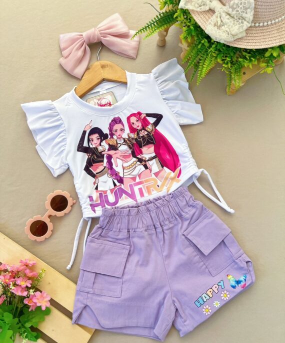 Set Gomelitas 428 Lila Guerreras Kpop Tallaje Reducido