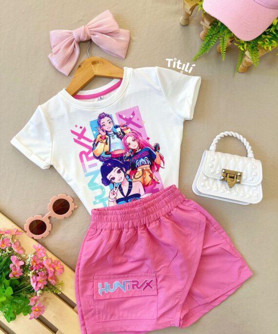 Set Melodía Rosado Guerreras Kpop