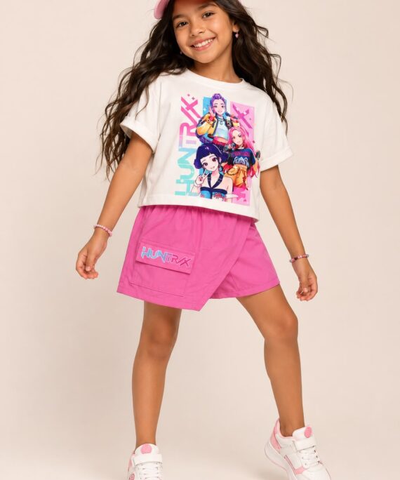 Set Melodía Rosado Guerreras Kpop
