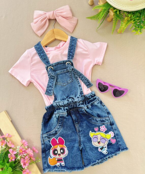 Jardinera Denim Chicas Superpoderosas