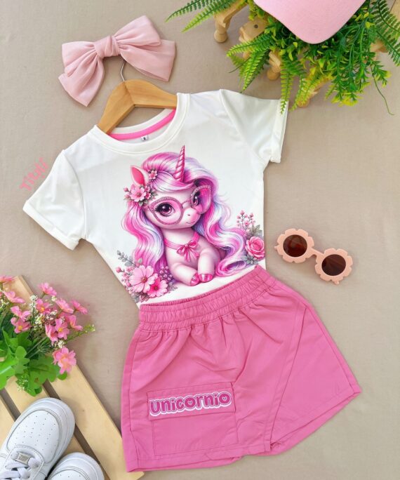 Set Melodía Rosado Unicornio