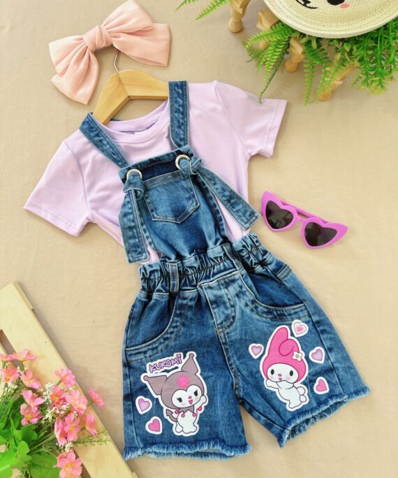 Jardinera Denim Kuromi