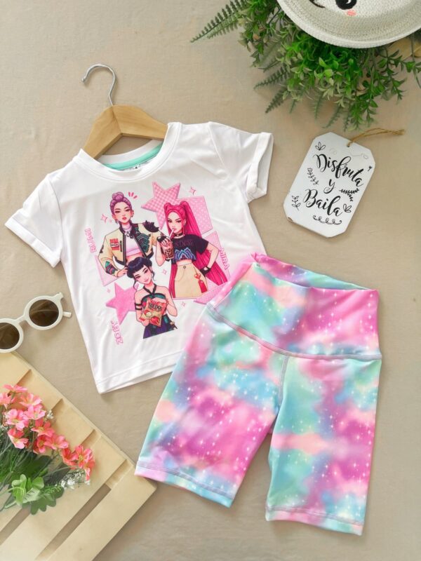Set Alegría Guerreras Kpop Talla 8 Y Talla 10 - Image 4