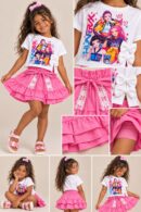 Set Alelí Rosa Guerreras Kpop Tallaje Reducido