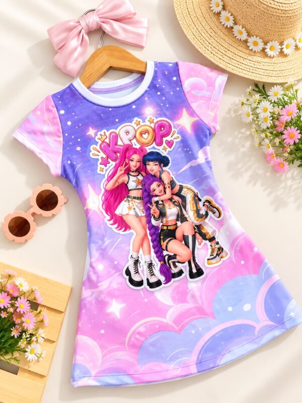 Vestido Aurora Guerreras Kpop - Image 3