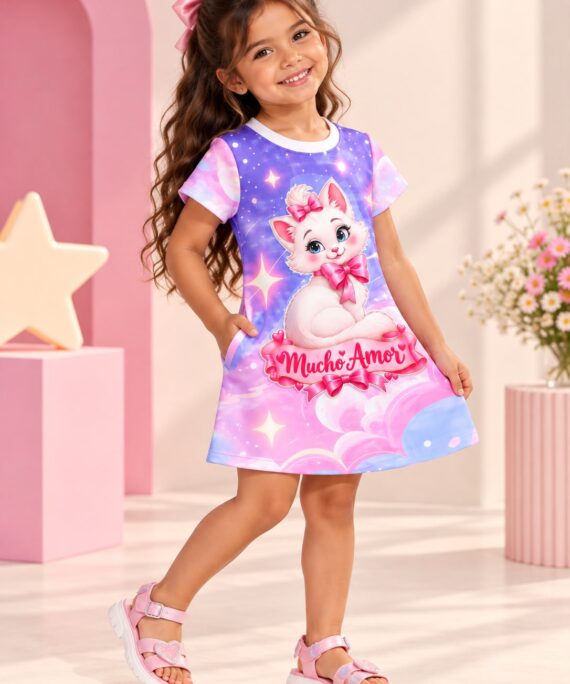 Vestido Aurora Gata Marie