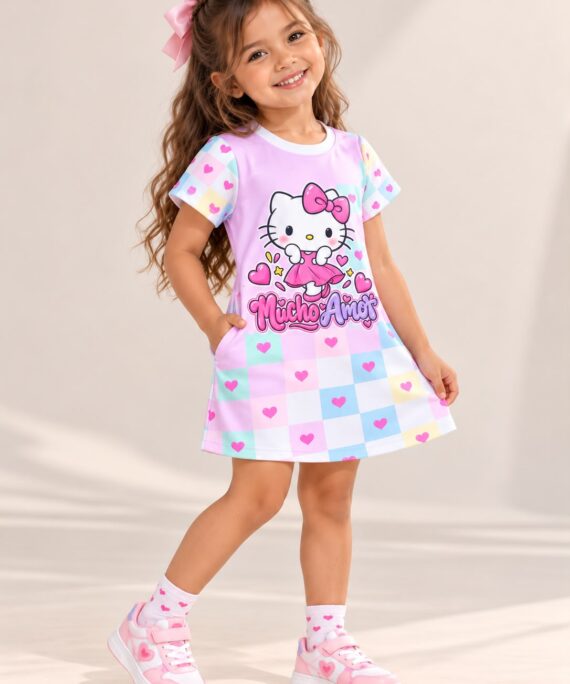 Vestido Aurora Hello Kitty