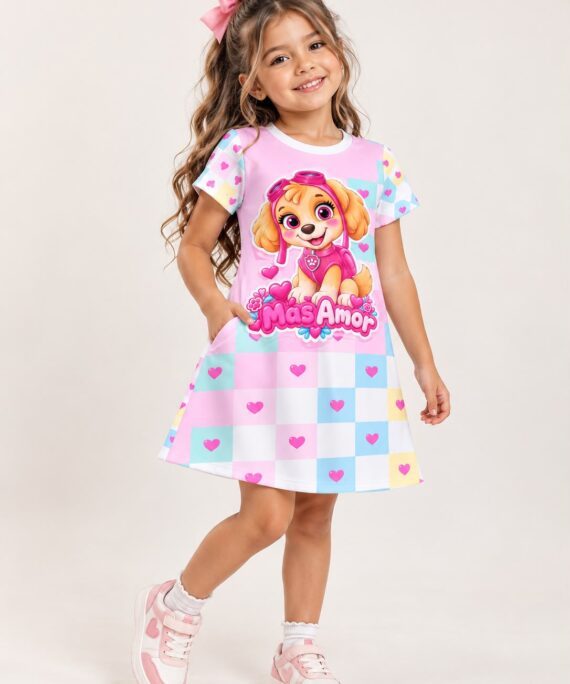 Vestido Aurora Paw Patrol